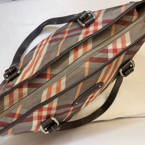 Burberry Blue Label Nova Check Tote Bag - Picture 7 of 16